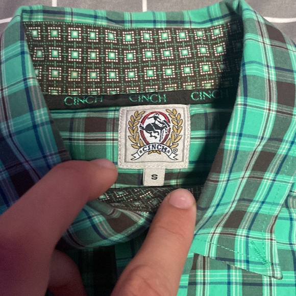 mens cinch shirt. size small - Picture 2 of 2